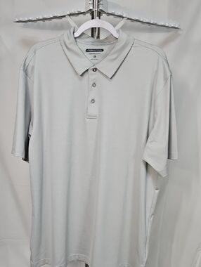 Cypress Club Performance Light Gray Polo